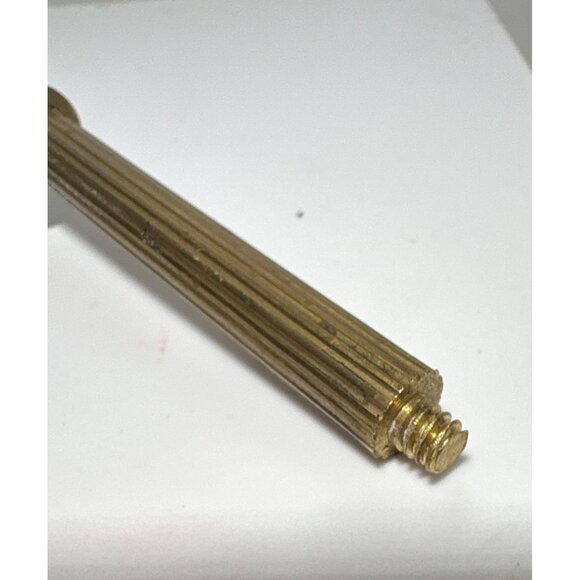 Vintage Brass Candle Snuffer 10" Long Handle Bell Shape - Picture 8 of 8